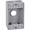 Hubbell Electrical Box, Outlet Box, 1 Gang FSB75-4